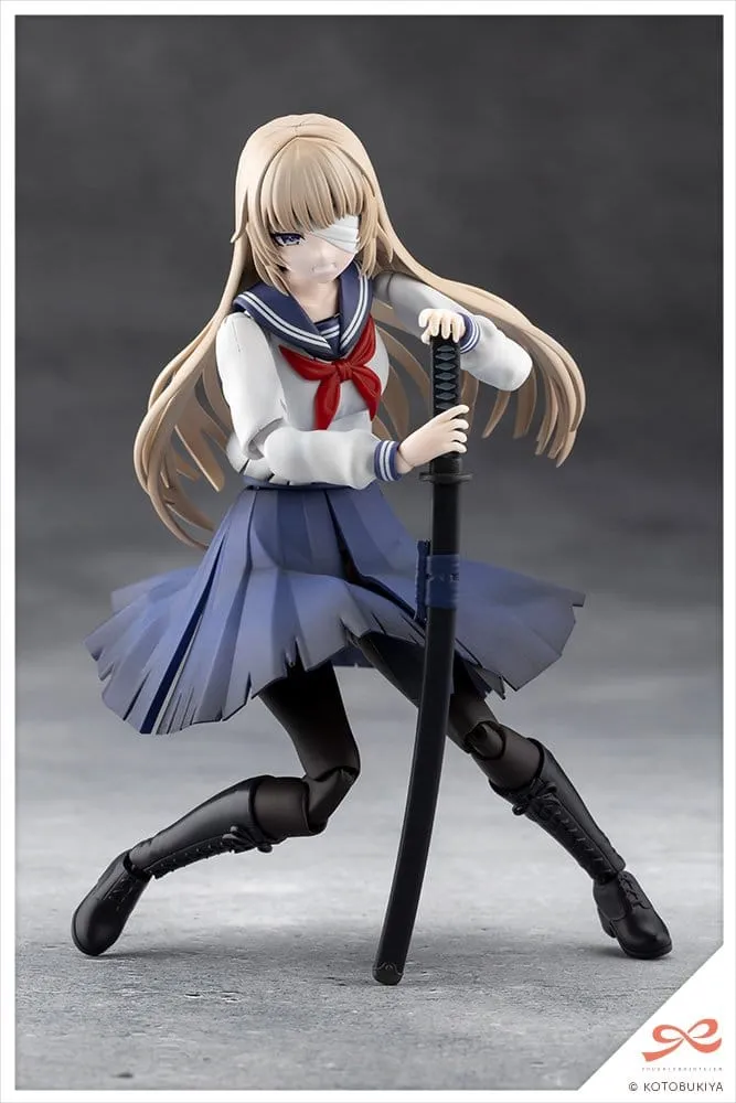 Sousai Shojo Teien Plastic Model 1/10 Kuon Yakushiji Maria Kagaribi Damage Ver. School Girl Emulation 16 cm